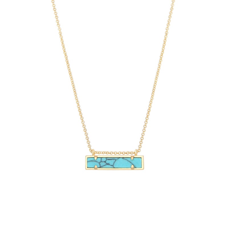 SOFYBJA 18k Gold Plated Dainty Handmade Choker Necklace for Women Green - Image 1